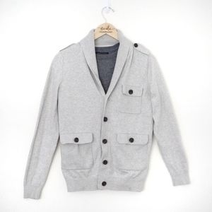 H&M Cardigan Button Up Collared Sweater